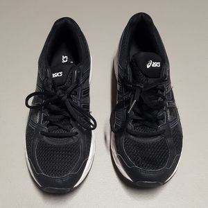 Asics ortholite T767N D Black shoes size 10 gel